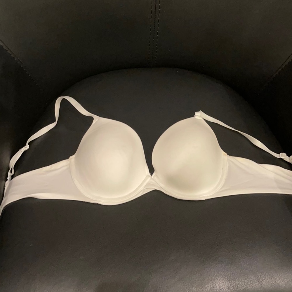 White Wire Bra 34 B Auden